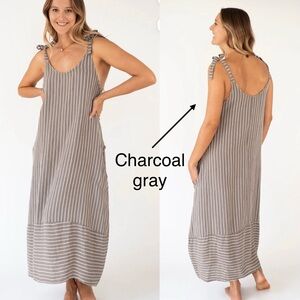 Meo meli THE UKUPALAKUA LINEN DRESS